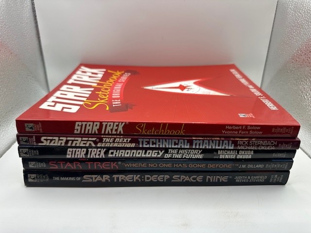 Star Trek  Book Lot