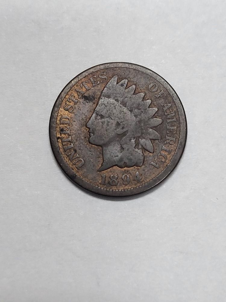 1894 Indian  Cent CHEAP !!! A