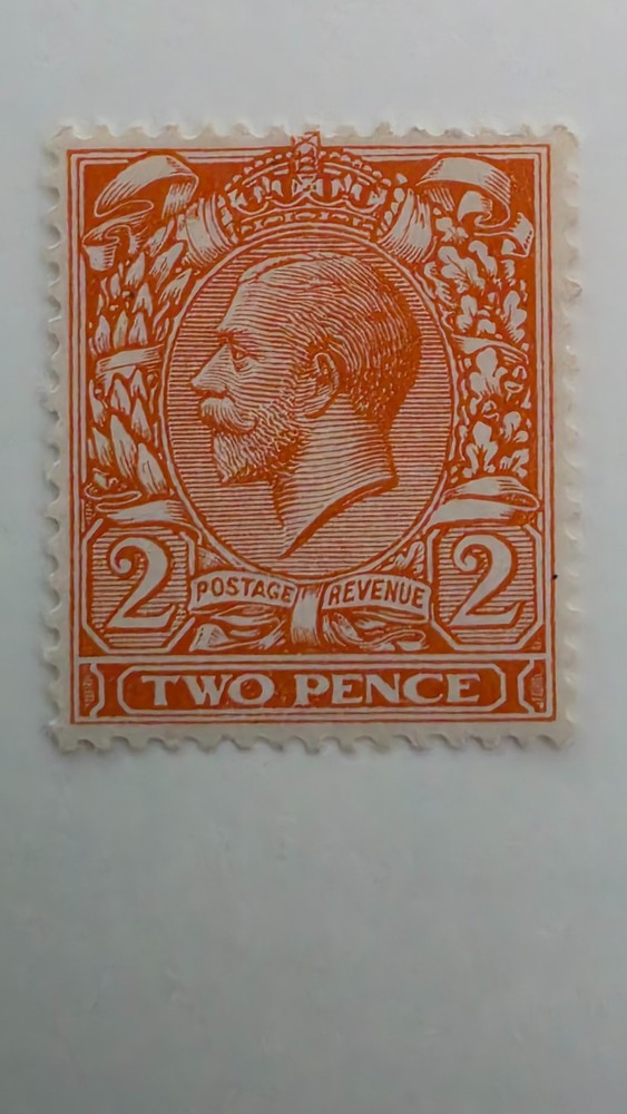 SG 370 1912-24 2d orange