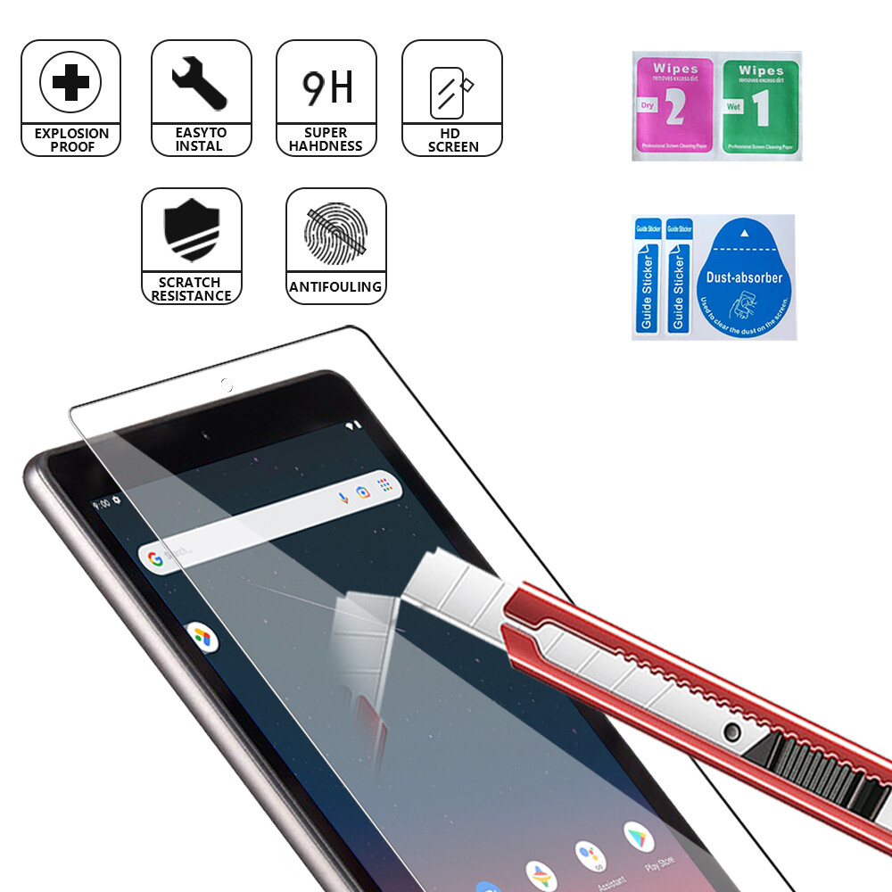 For Walmart Onn 7 2024 1st 2nd 3rd Gen Tab 9H HD Tempered Glass Screen Protector