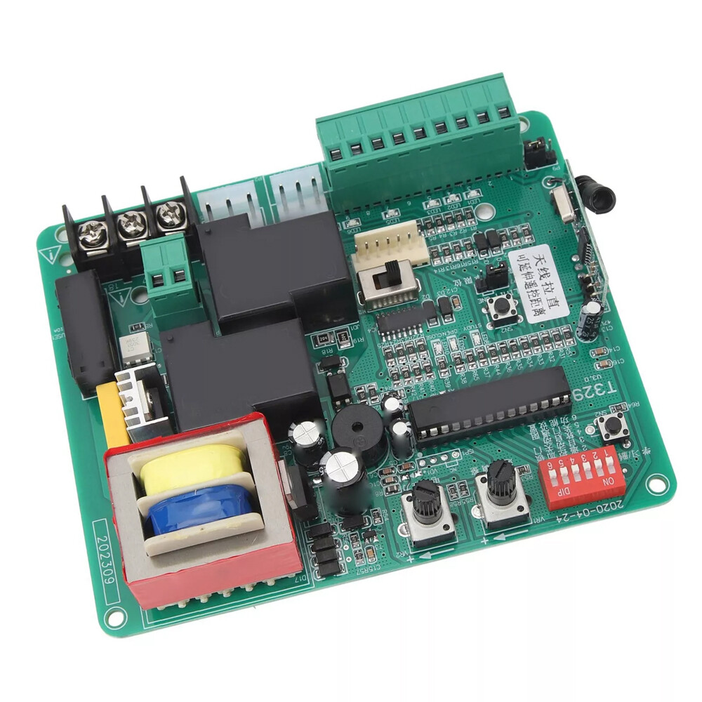 Universal Circuit Control Board For Sliding Gate Opener Main Electronic Control