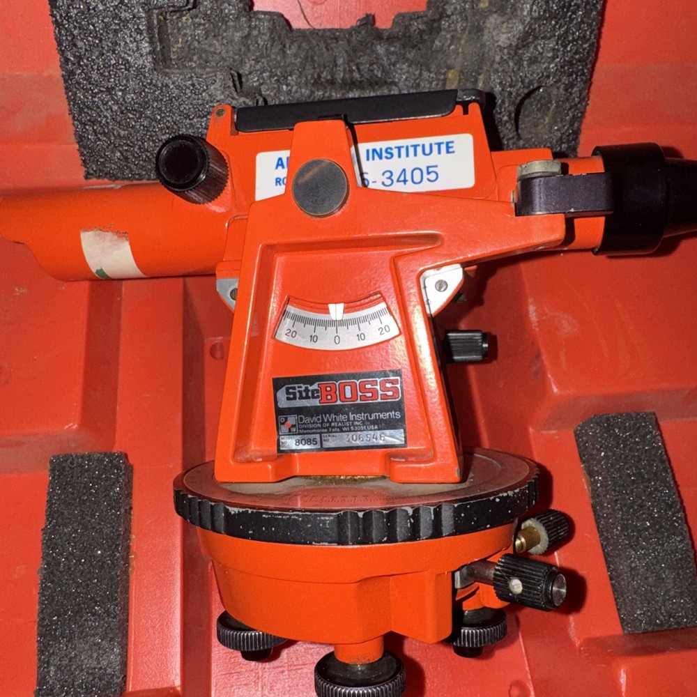 David White Site Boss Laser Level 8085