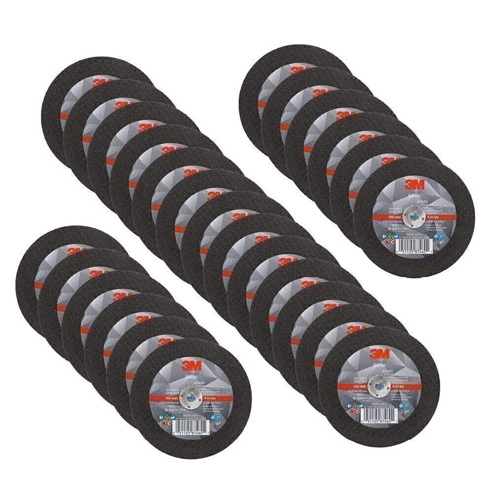 3M Silver Cut-Off Wheel, Precision Shaped Ceramic, Long-Lasting