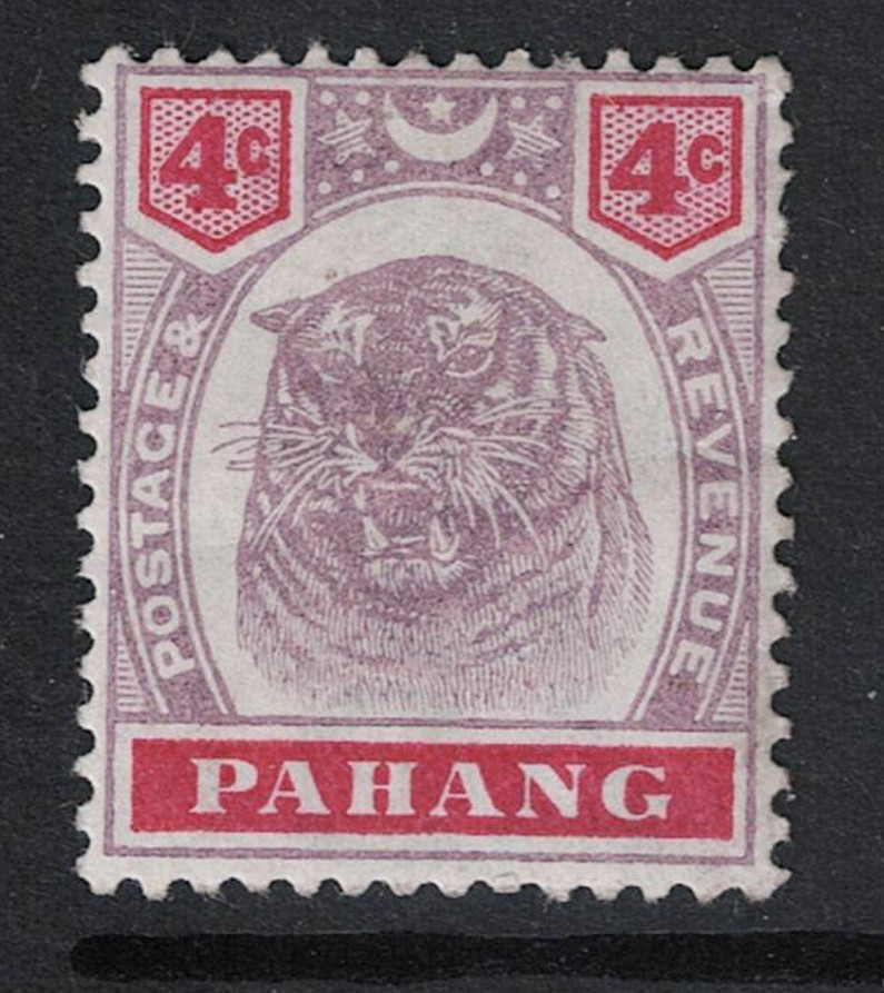Malaya Pahang SG# 15 Mint Light Hinged - S19725