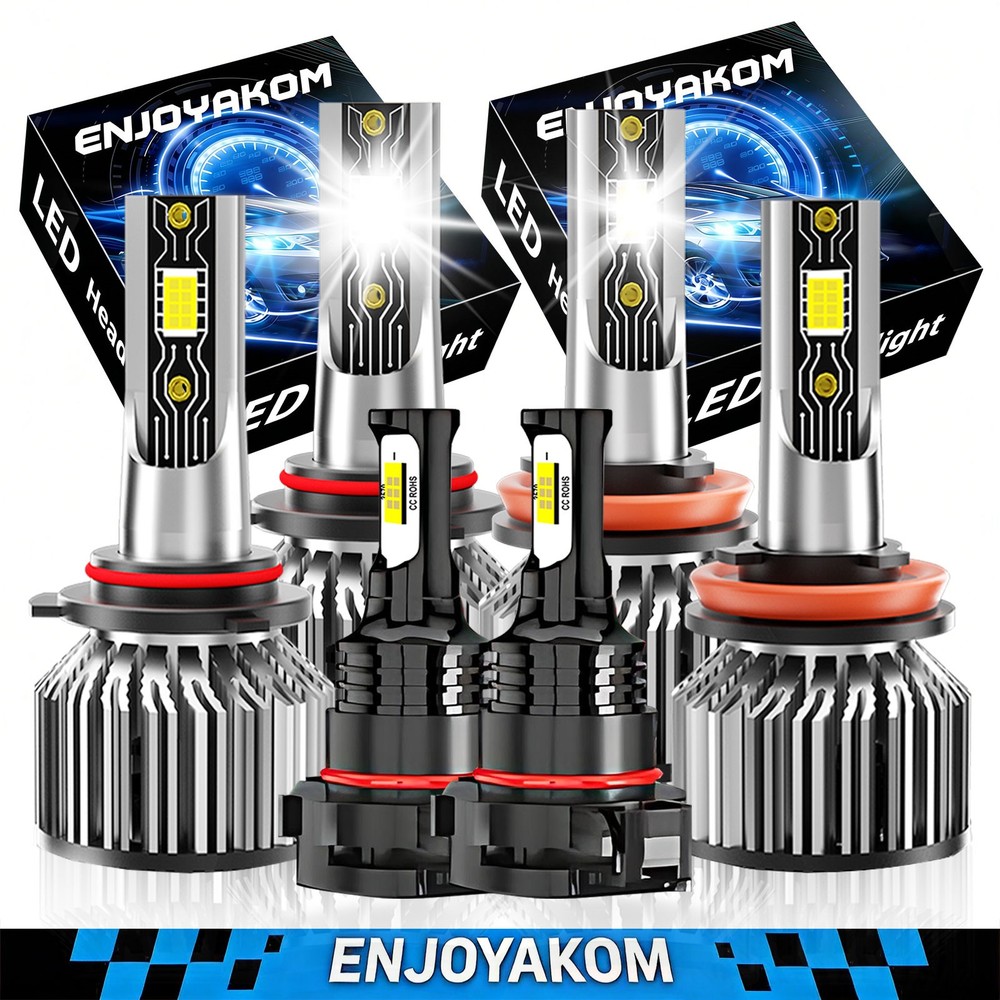 For Chevrolet Silverado 1500 2007-2015 LED Headlight Bulbs Super Bright 80000LM