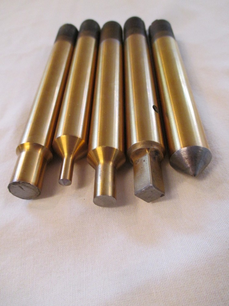 Amada Wilson WT RD Style Die/Tooling Punches. Threaded.