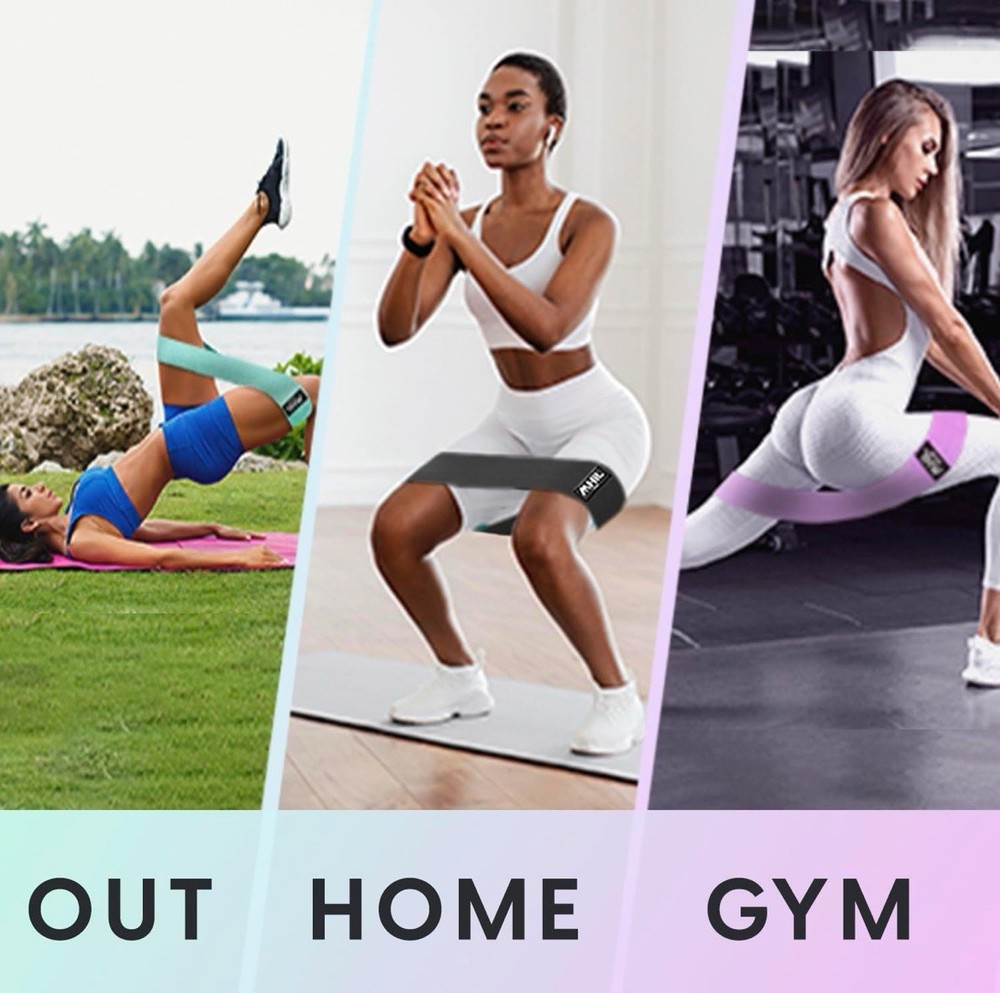 Fabric Resistance Bands Set