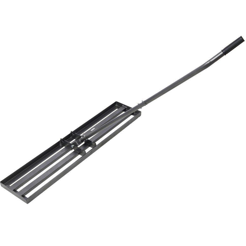Lawn Leveling Rake Tool, 48in Soil Leveler, Adjustable 7ft Handle w/Grip