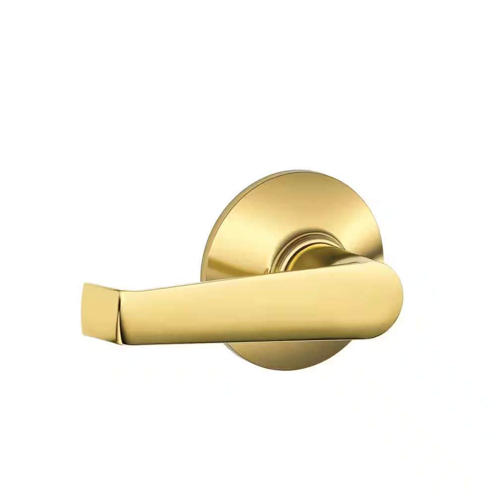 Elan Bright Brass Passage Hall/Closet Door Handle