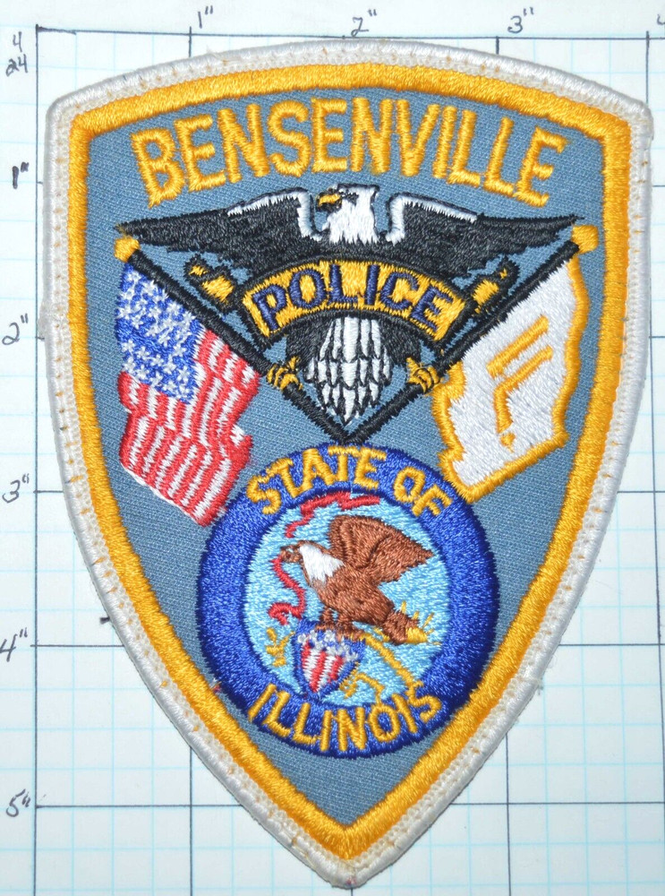 ILLINOIS, BENSENVILLE POLICE DEPT PATCH