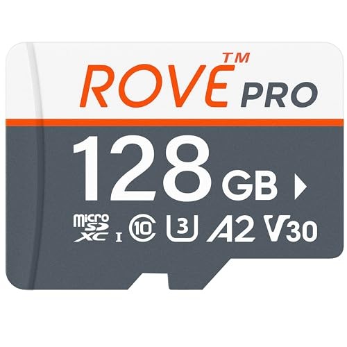 PRO Micro SD Card microSDXC Memory Card with Full-Size SD Adapter 128GB