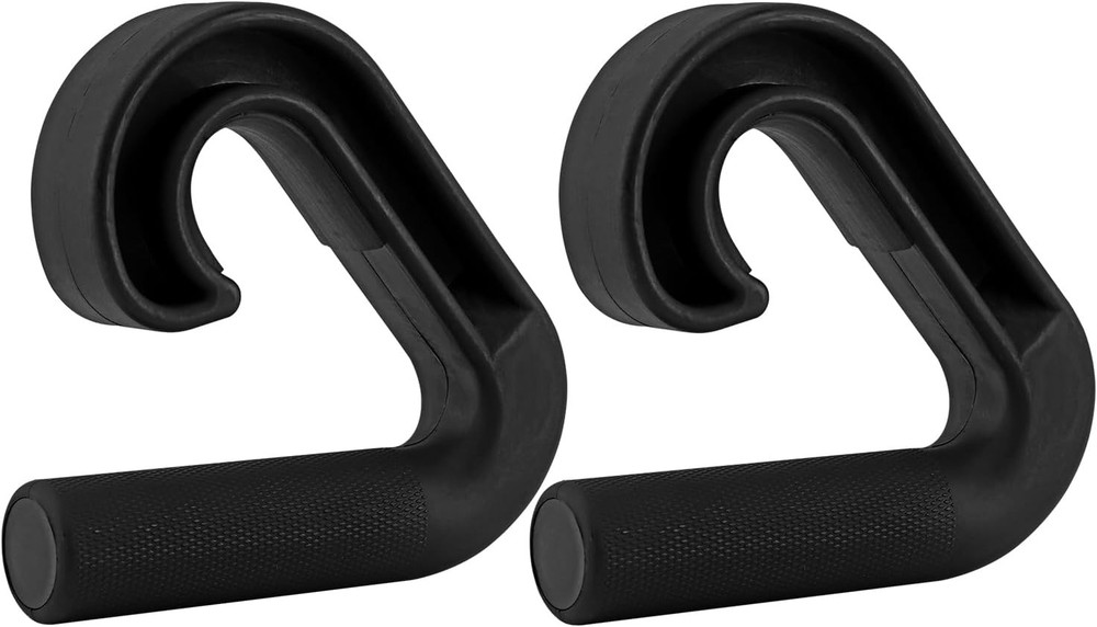 Neutral Grip Handle Attachment Pull-up Bars 1 Pair Portable Hooks Barbell Row