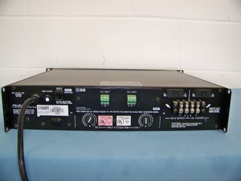 Crown Com-Tech 210 2-Channel Professional Amplifier
