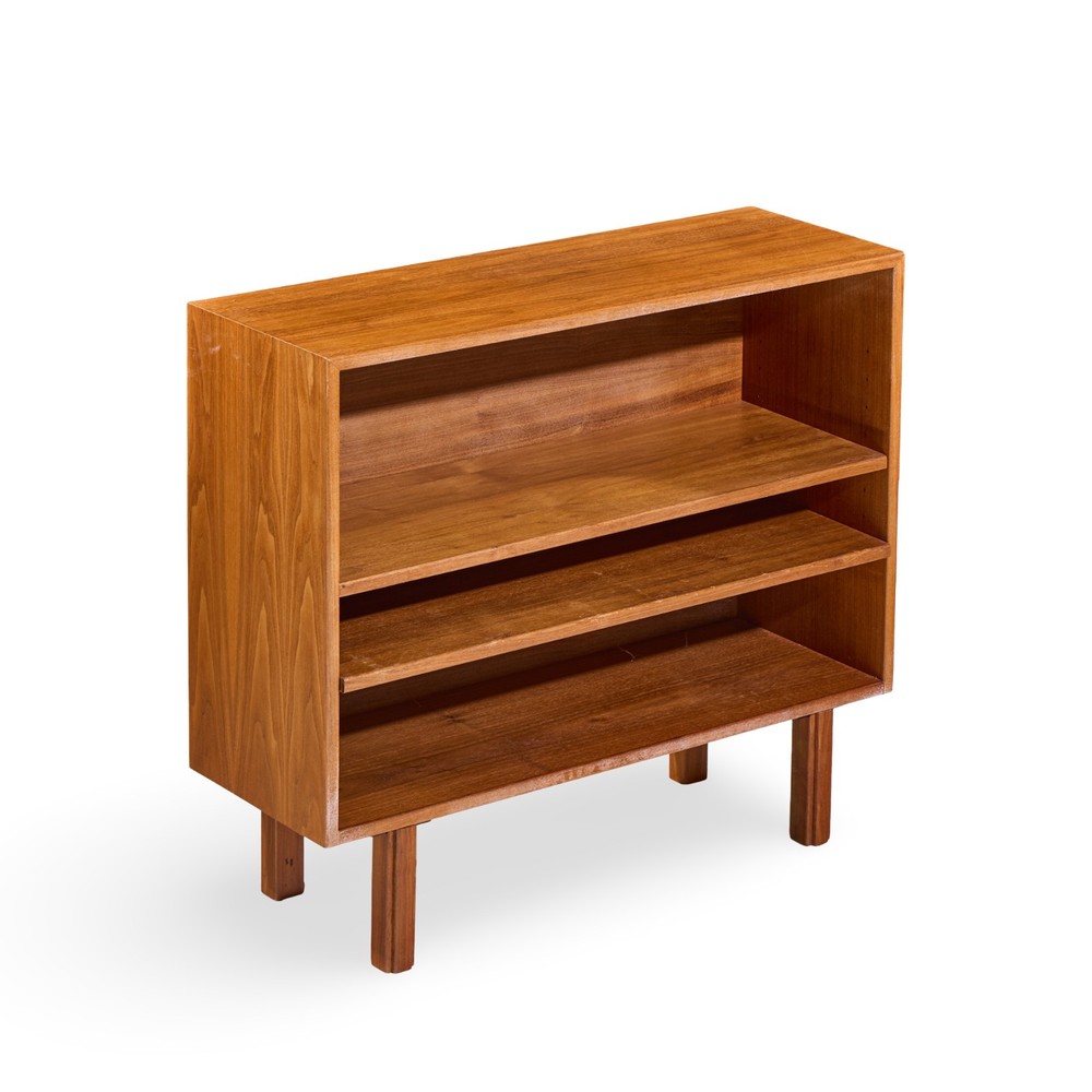 Jens Risom Mid Century Walnut Book Case - Pair