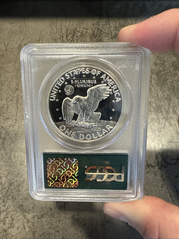 1973-S Eisenhower Ike Dollar Silver PCGS PR68 OGH