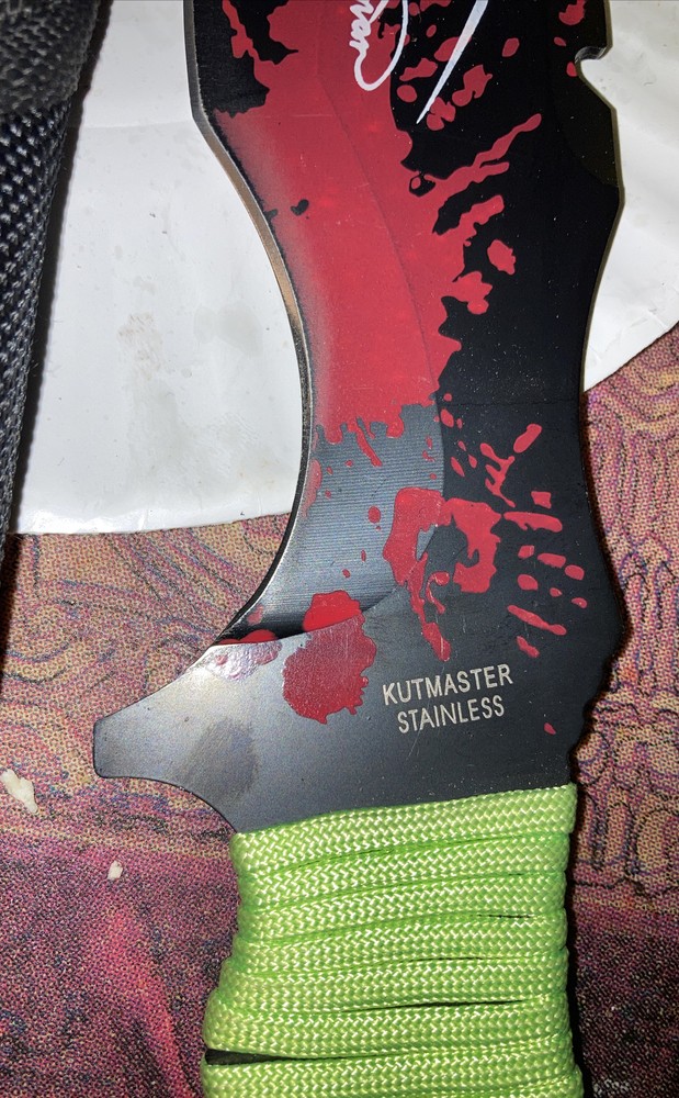 KUTMASTER Stainless PIGMAN 12”Fixed Blade HUNTING