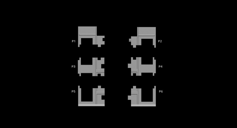 Pool table, complete with accessories, 1:5 scale, File STL OBJ for 3D Printer