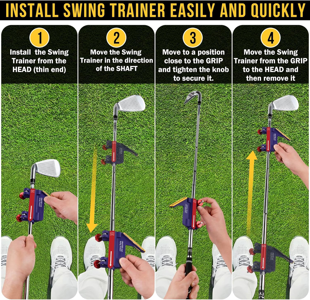 Straightaway Swing Trainer Improve Your Golf Precision Confidence