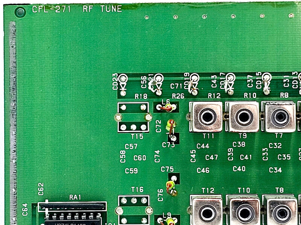 JRC CFL-271 PRINTED CIRCUIT BOARD 6PCJD00530C