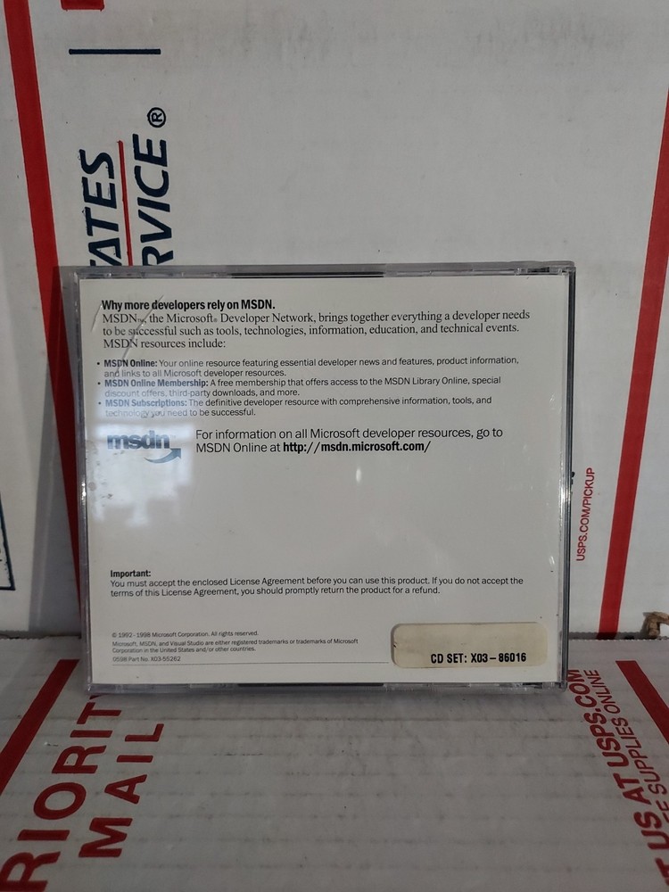 Microsoft Visual Studio Basic Enterprise Professional 6.0 6 MSDN Library - #162h