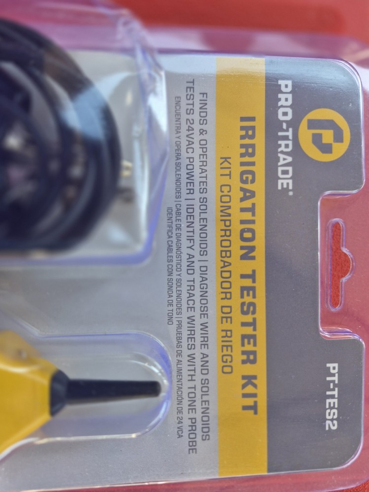 pro trade irrigation tester probe kit pt tes2 with case