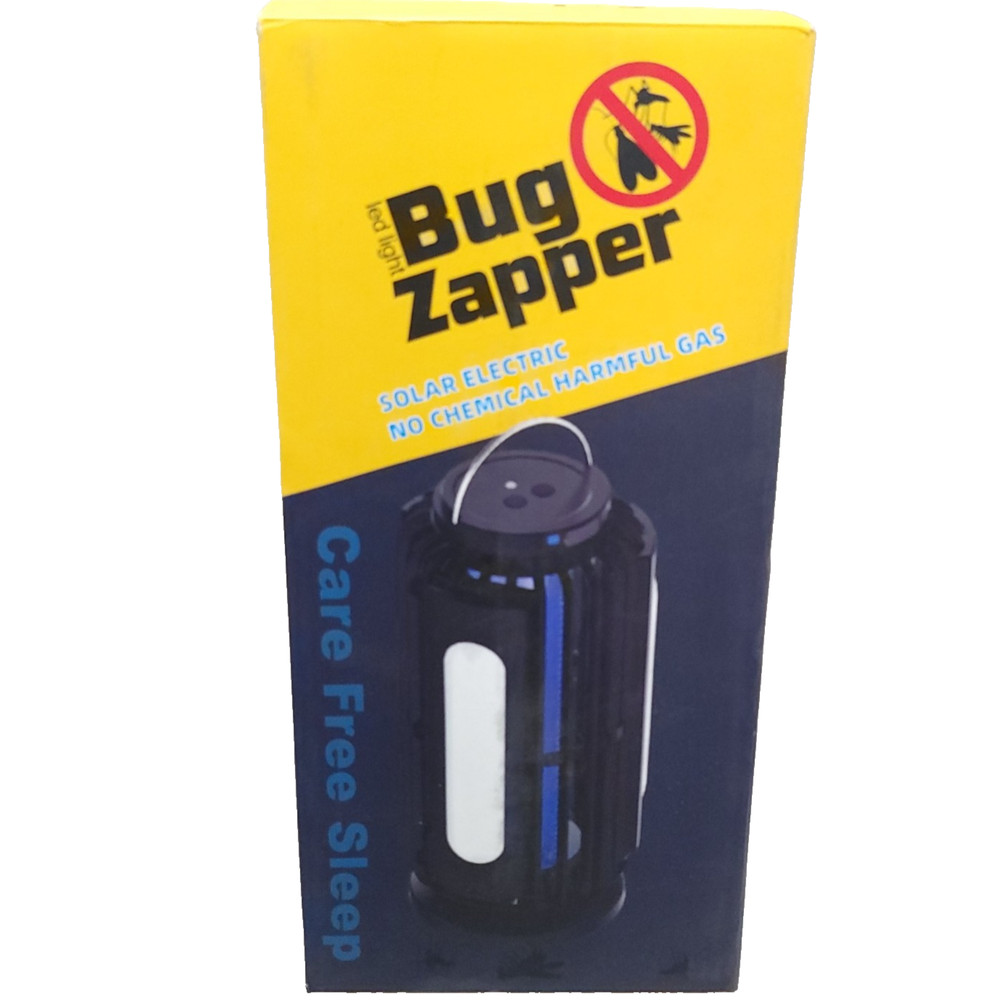 Solar Bug Zapper LED Light Portable Smart Light Sensing
