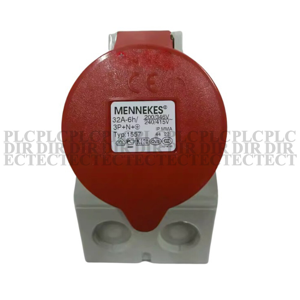New MENNEKES TYP: 1557 Industrial Socket 32A 3P