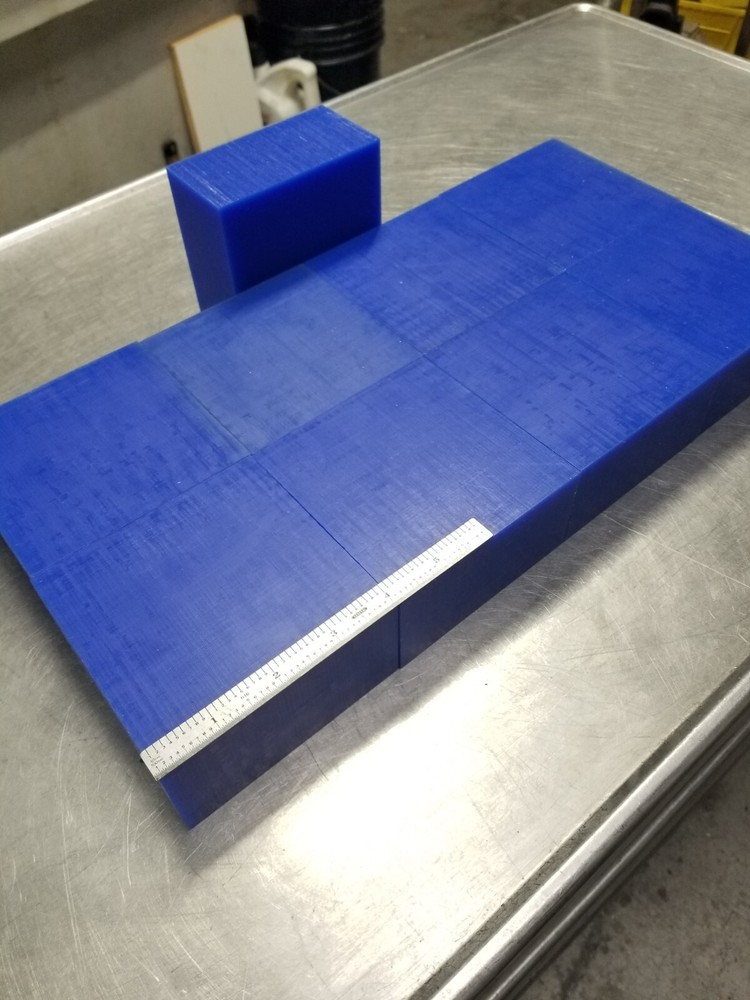 Freeman Machinable Wax Blocks - (9) pcs: 2' x 4" x 4"