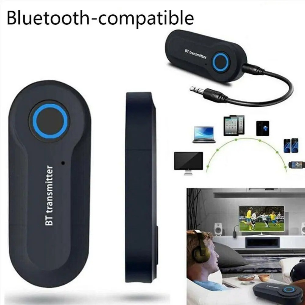 Bluetooth Transmitter 3.5MM Jack Audio Adapter Wireless Bluetooth Stereo Audio
