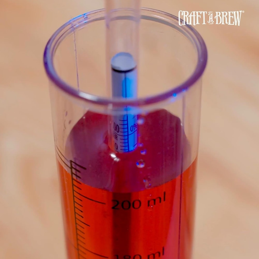 Craft A Brew - Polycarbonate Hydrometer - Triple Scale - Measures Potential...