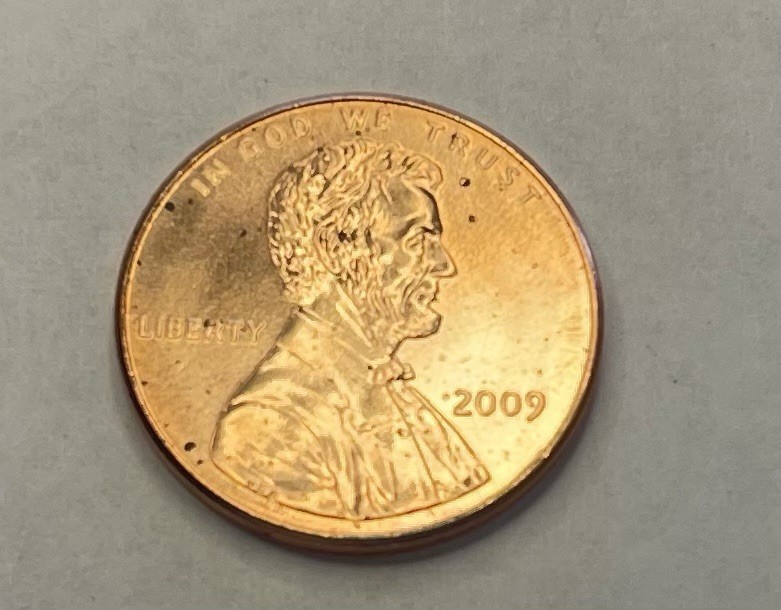 2009, Birth & Childhood Lincoln Cent uncirculated