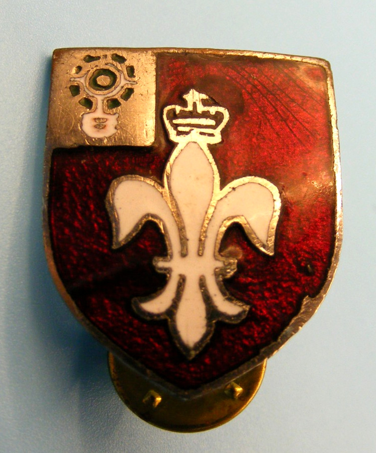 12th Field Artillery  Unit Crest Purple