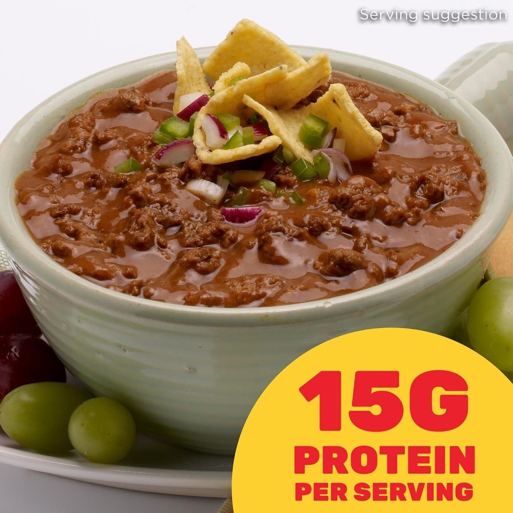 Convenient 8 Pack Hormel Chili No Beans 15 Oz - Easy-Pull Can for Quick Meals