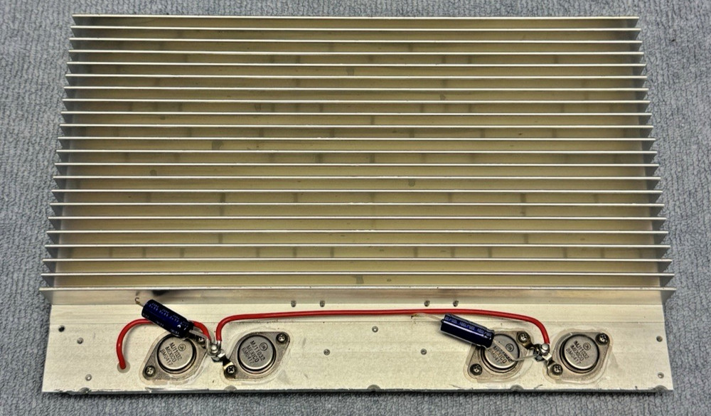 Amplifier board with Heatsink
