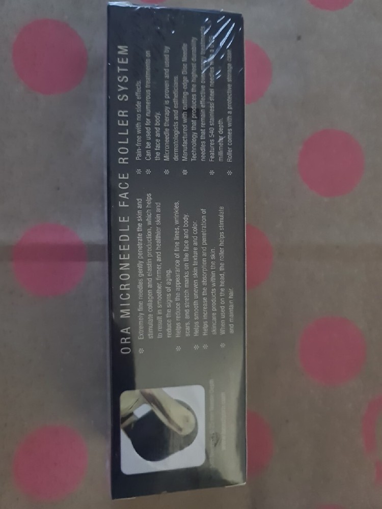 ♡ Beauty Ora Microneedle Face Roller System ♡ 0.25 mm Needle Depth