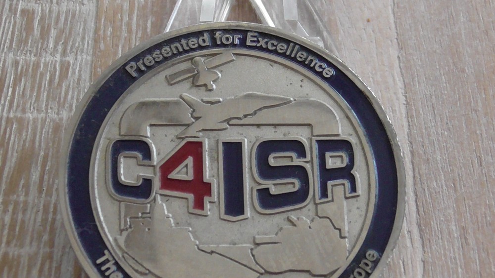 AFCEA Europe Armed Forces Communications & Electronics Assoc Challenge Coin A771