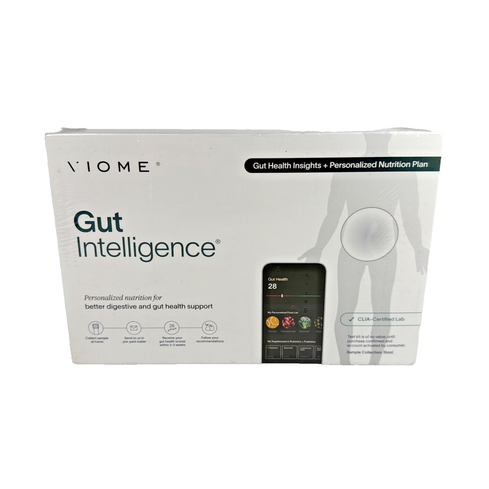 Viome Gut Intelligence Test Digestive Health Support New Sealed
