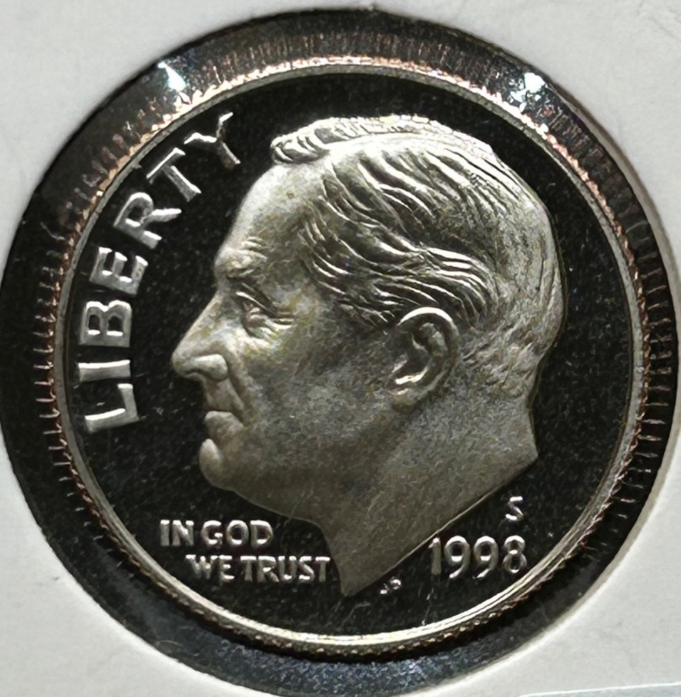 1998 S ROOSEVELT DIME PROOF