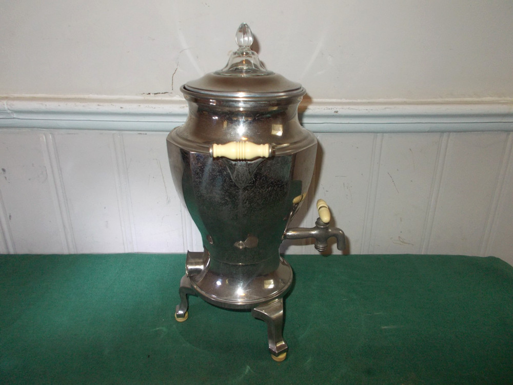 ANTIQUE UNIVERSAL COFFEE PERCOLATOR CLEAN WORKS GREAT!