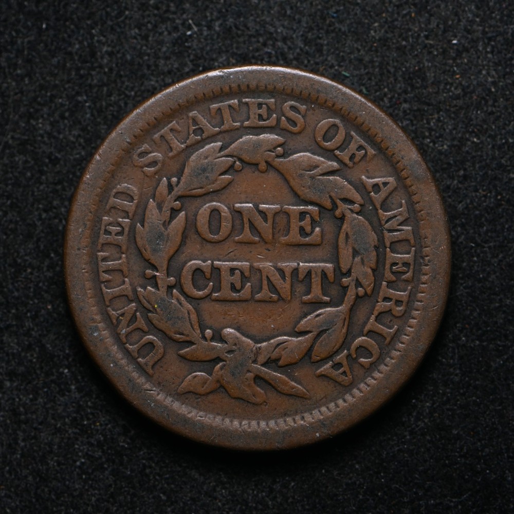 1853 Large One Cent (cn16435)