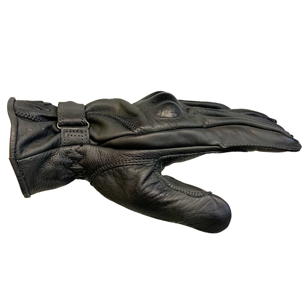 Frank Thomas Worker Motorcycle Gloves Mens Leather Grey