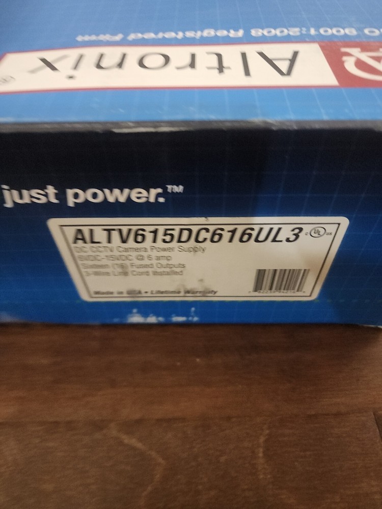 Altronix Proprietary Power Supply ALTV615DC616UL3 New