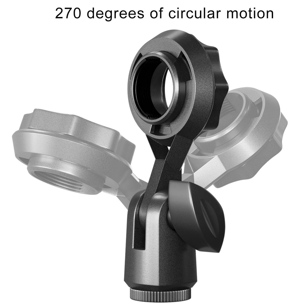 Condenser Microphone Holder Standard Interface Thread Compatible with Stand D...