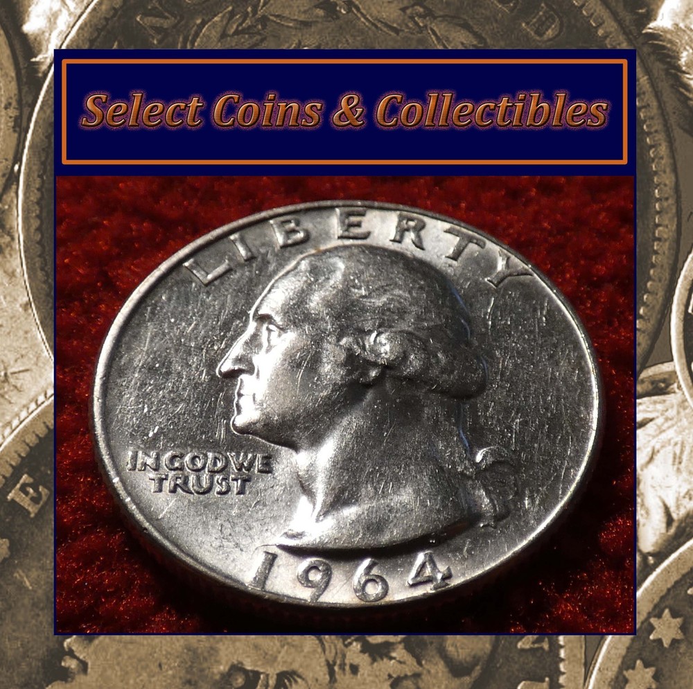 1964-P 25C Washington Silver Quarter #2431