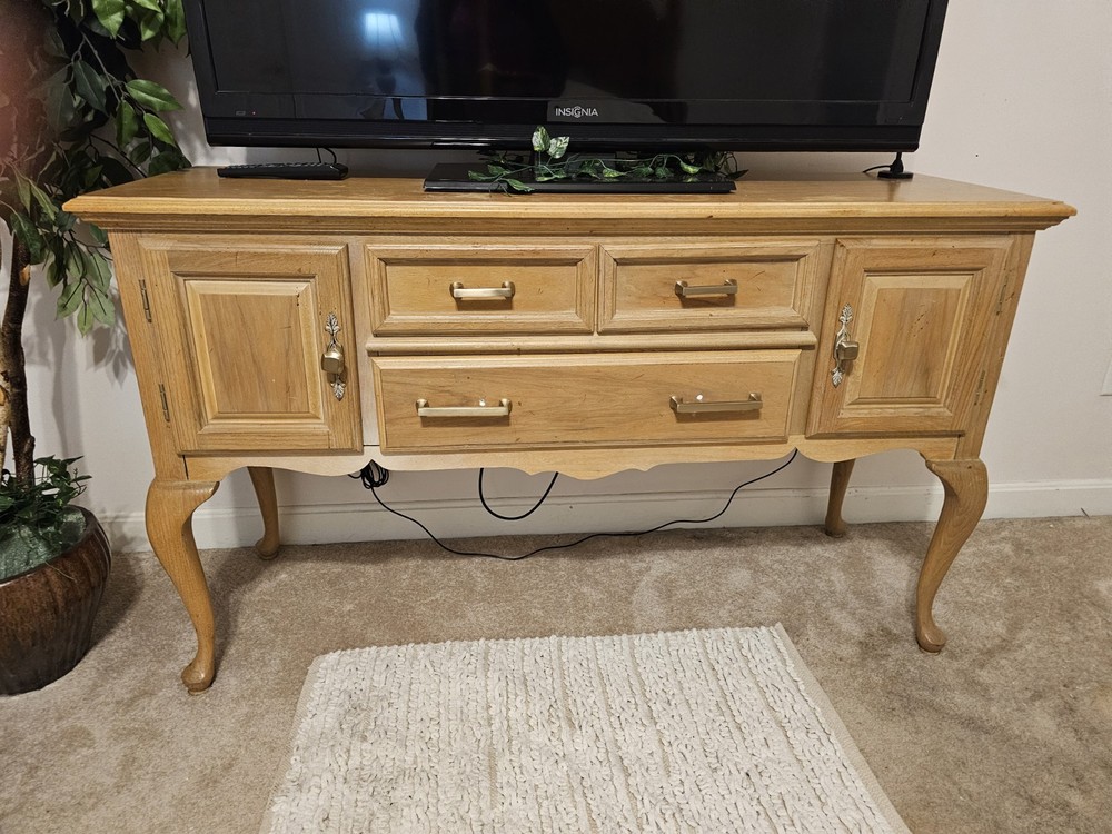 RARE Bernhardt Conservatory Collection Birdseye Maple Sideboard