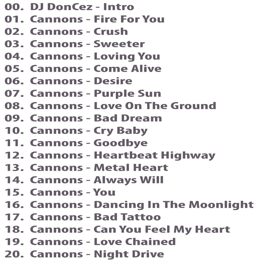 DJ DonCez - Cannons Mega Hits