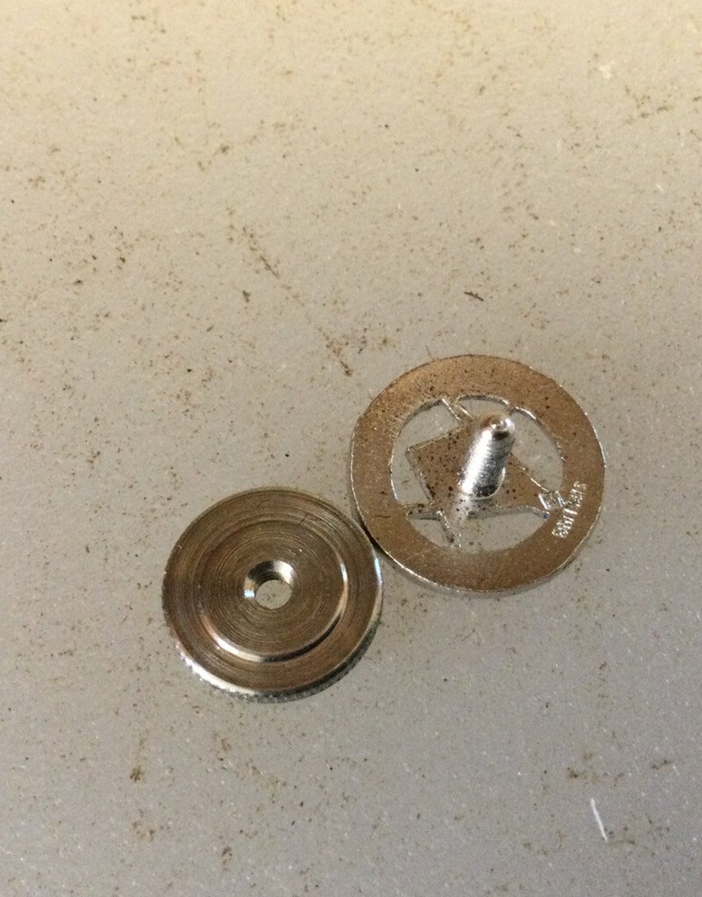 Mason sterling silver 25 year pin