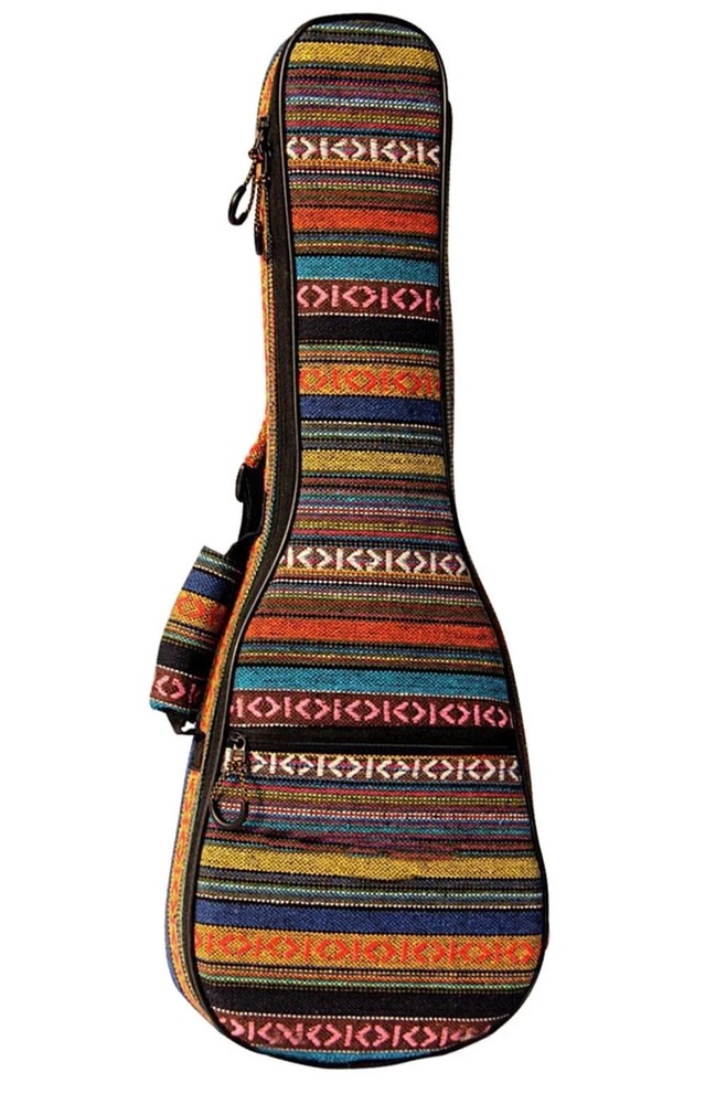 21" Heavy Duty Ukulele Case with Padded Bag & Shoulder Strap
