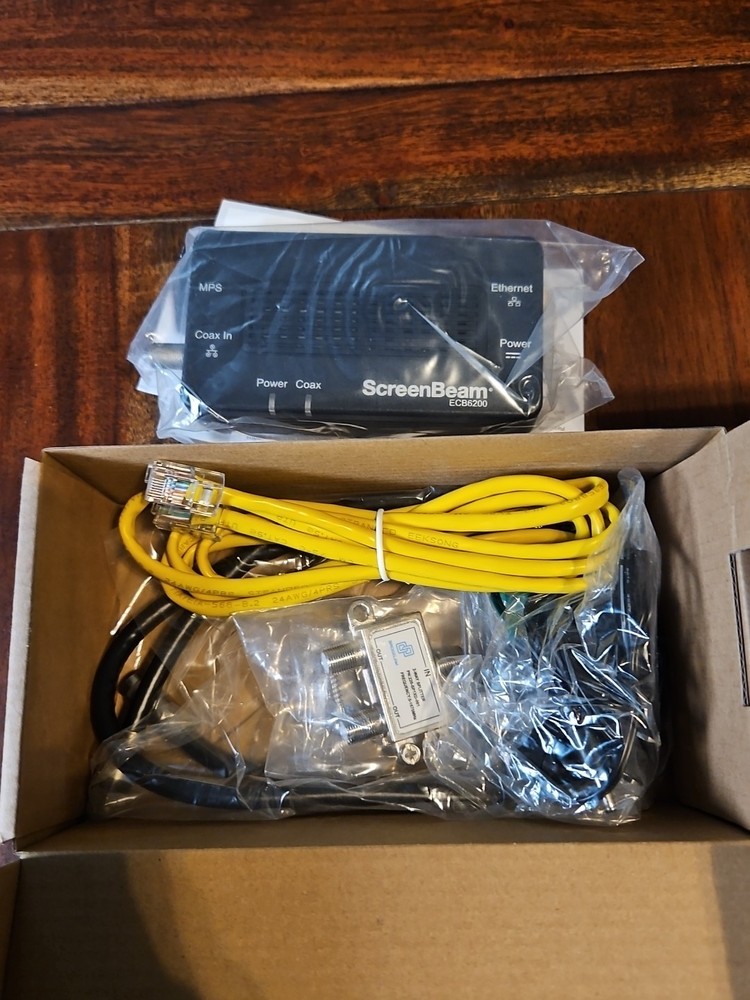 Bonded Moca 2.0 Network Adapter for High Speed Internet, Ethernet over Coax - Si
