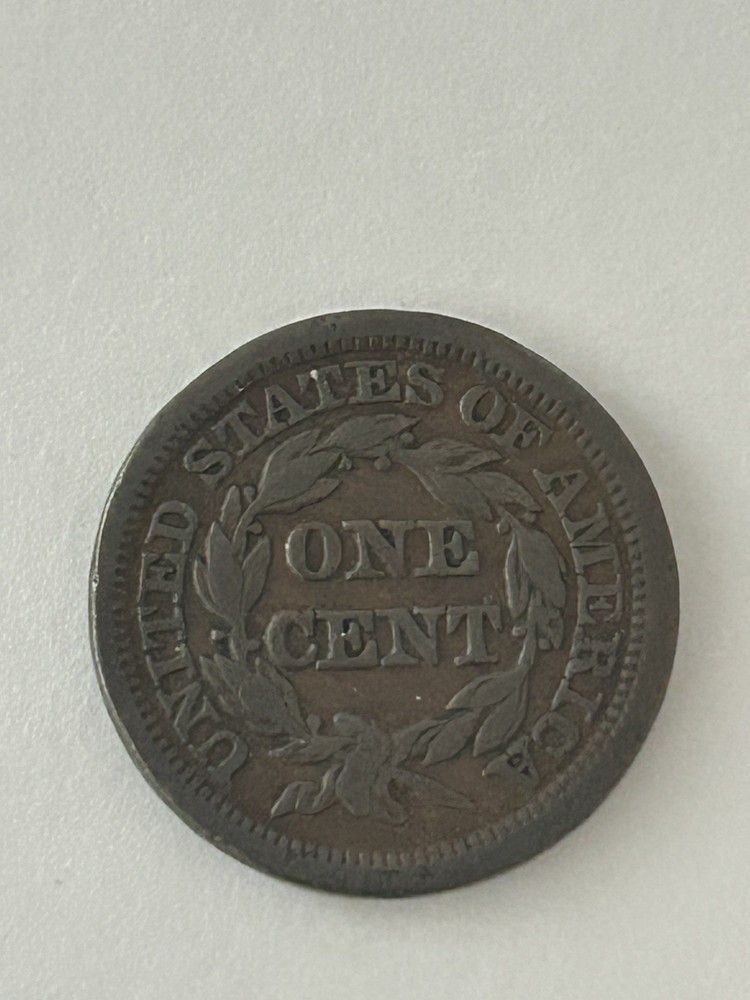 1847 Braided Hair Large Cent